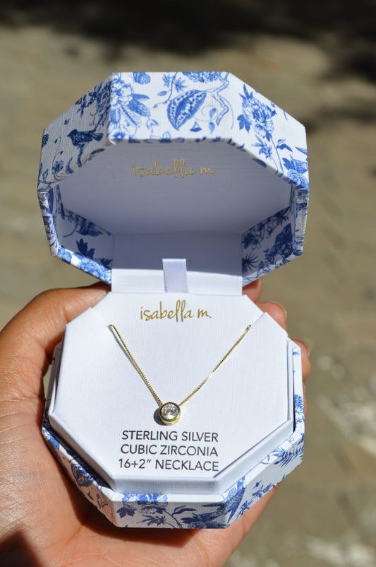 cubic pendant necklace