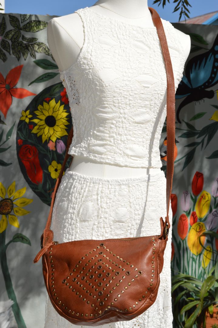 studded crossbody bag