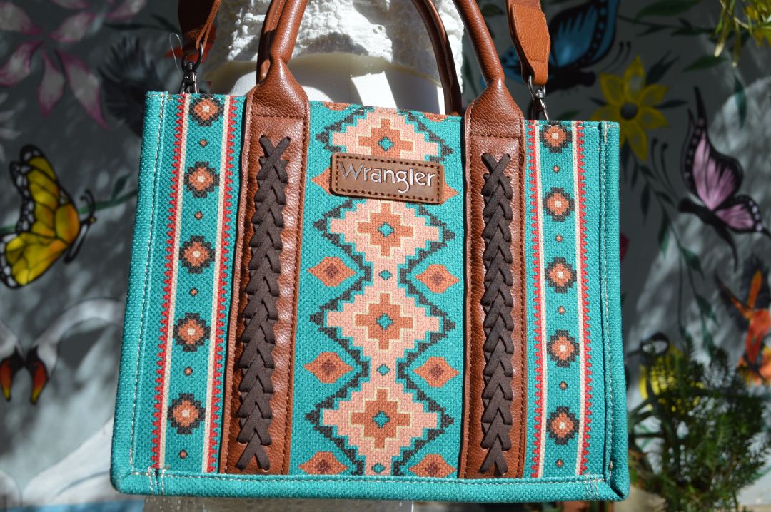 western print bag