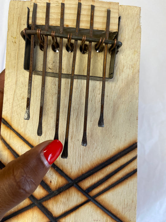 natural zimbabwe mbira thumb piano, x