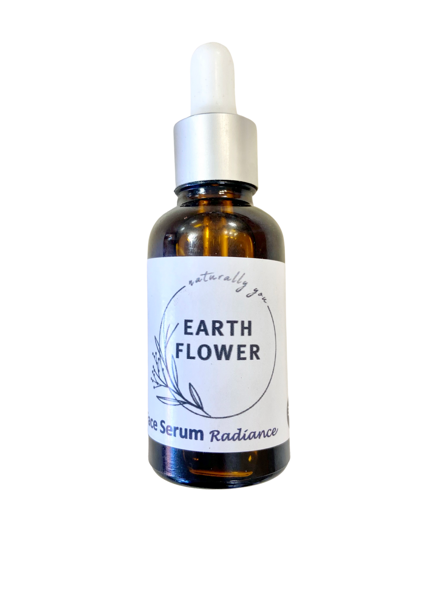 pure earth flower earth flower face serum, 30 ml