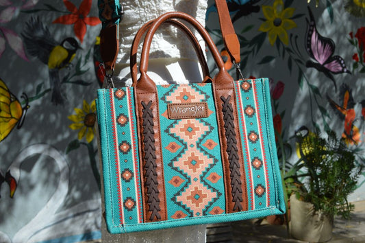 western print bag
