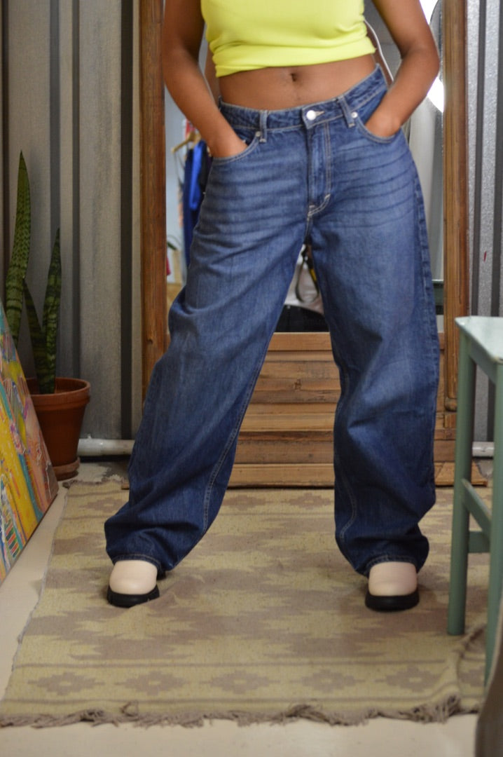 light baggy jeans