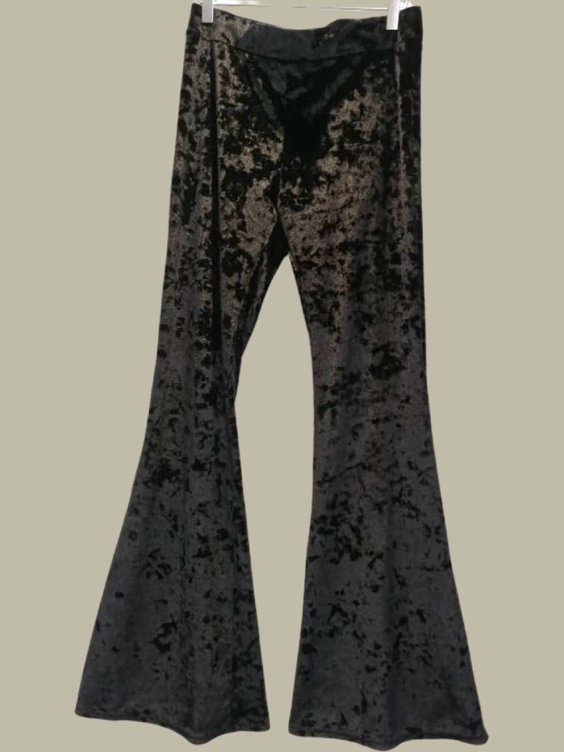 velvet bell bottoms