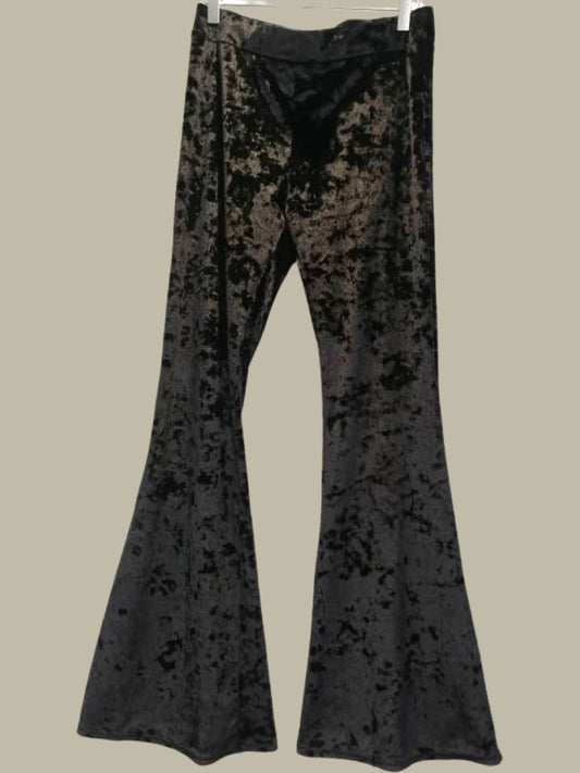 velvet bell bottoms