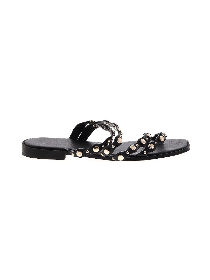 studded flat sandals