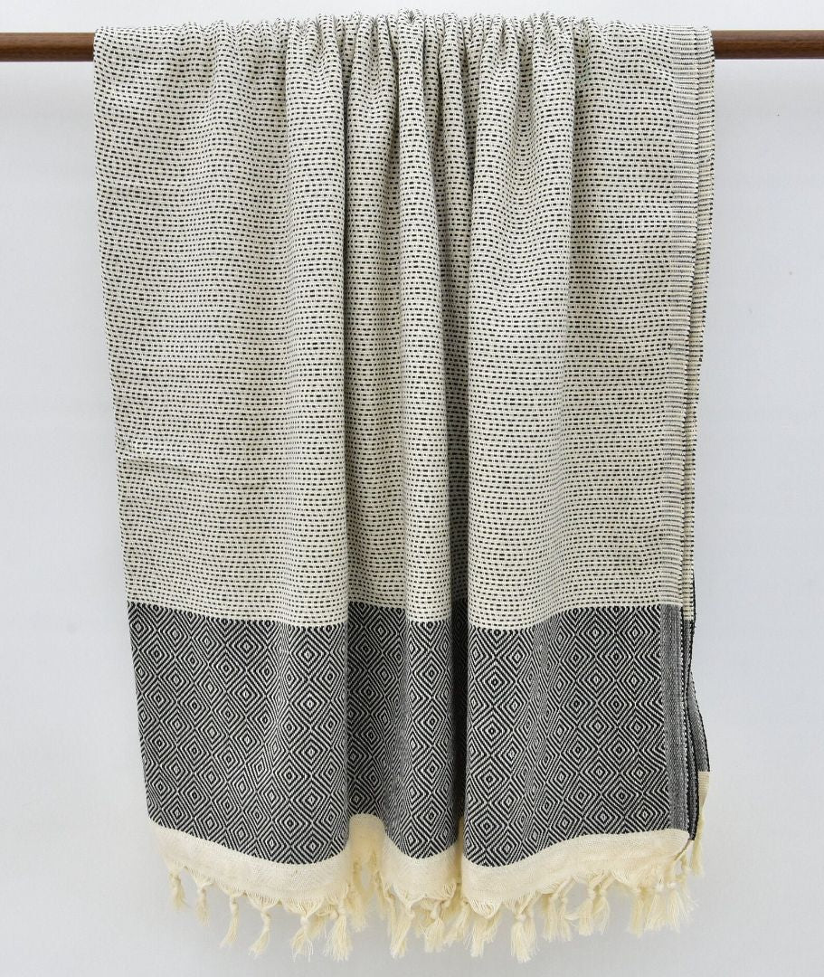 grey, cream x turkish bed cover, blanket, throwket Decor Blanket Soft Blanke, 200x240cm