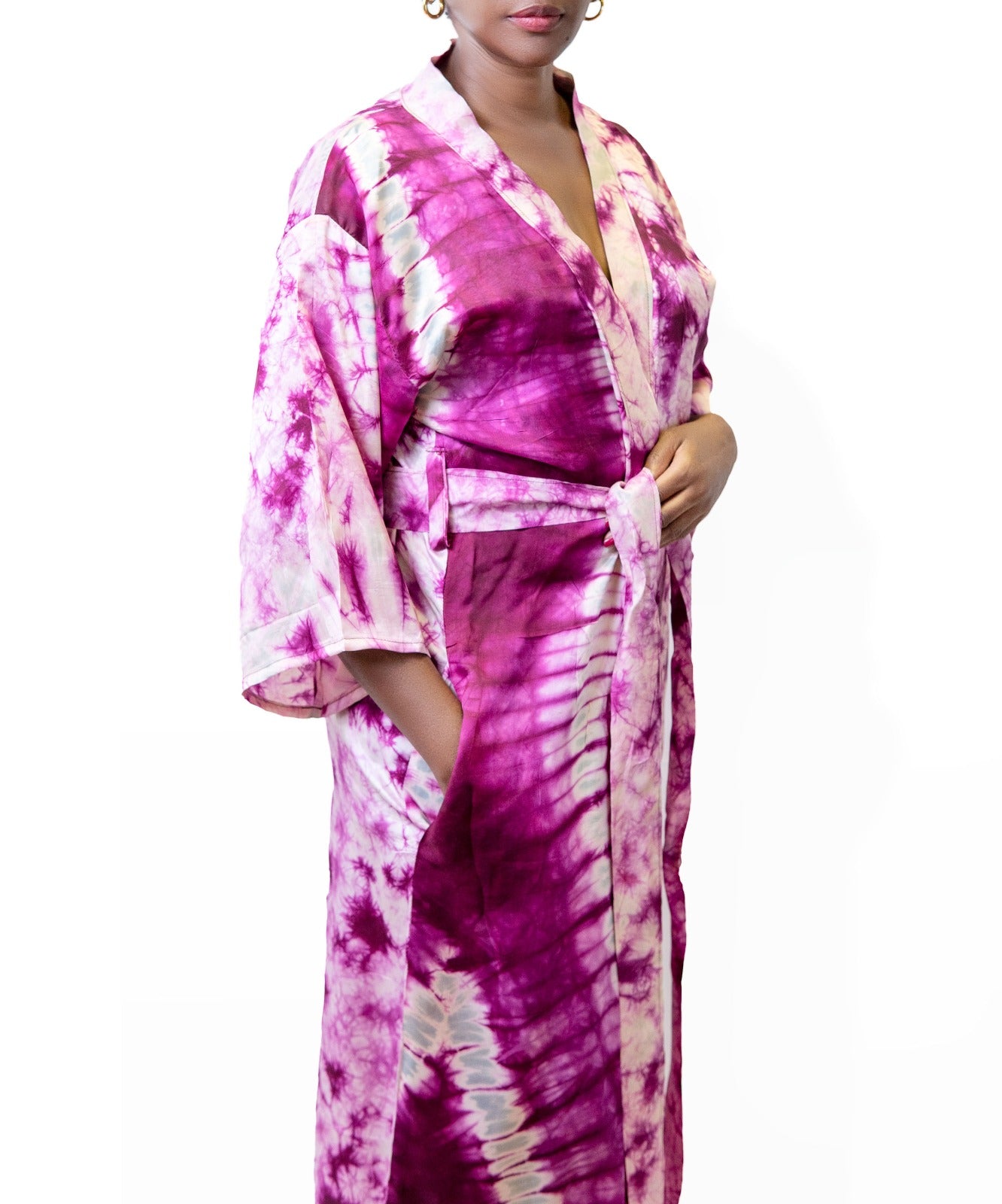 Multi Alatu Sauki adire kimono, To fit