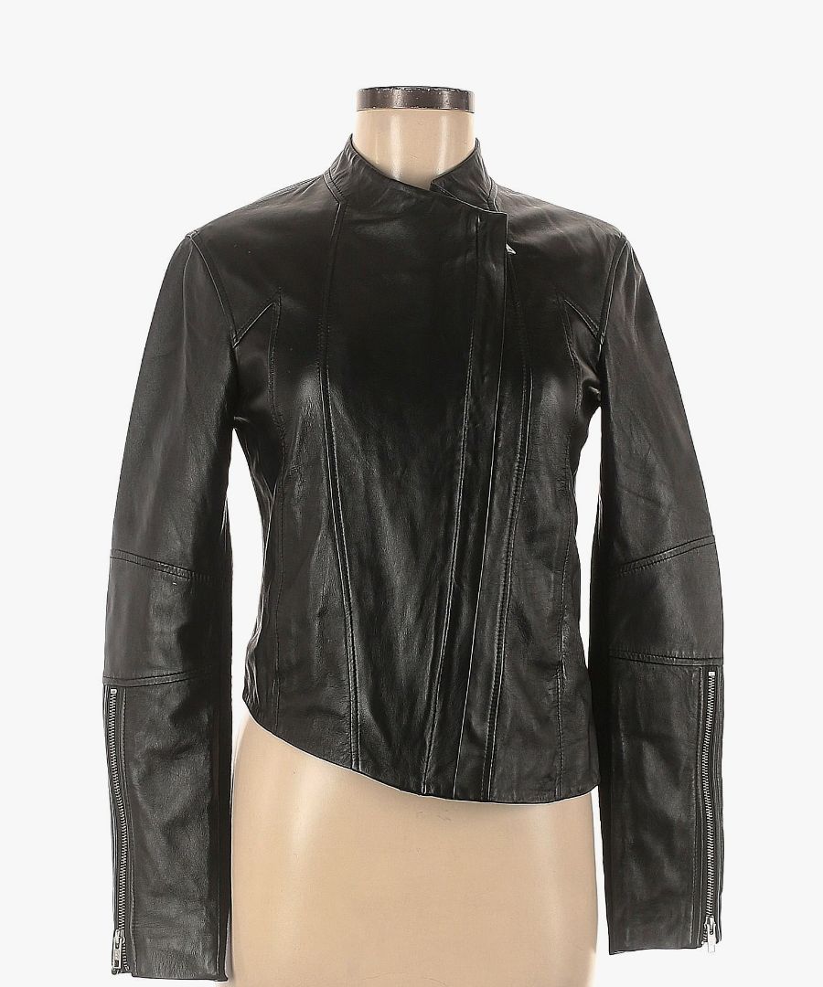 asymmetrical biker jacket