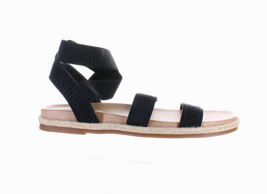 black lucky brand suede strap sandals, 5/38