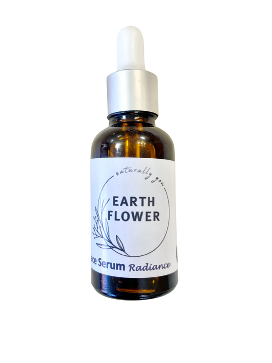 pure earth flower earth flower face serum, 30 ml
